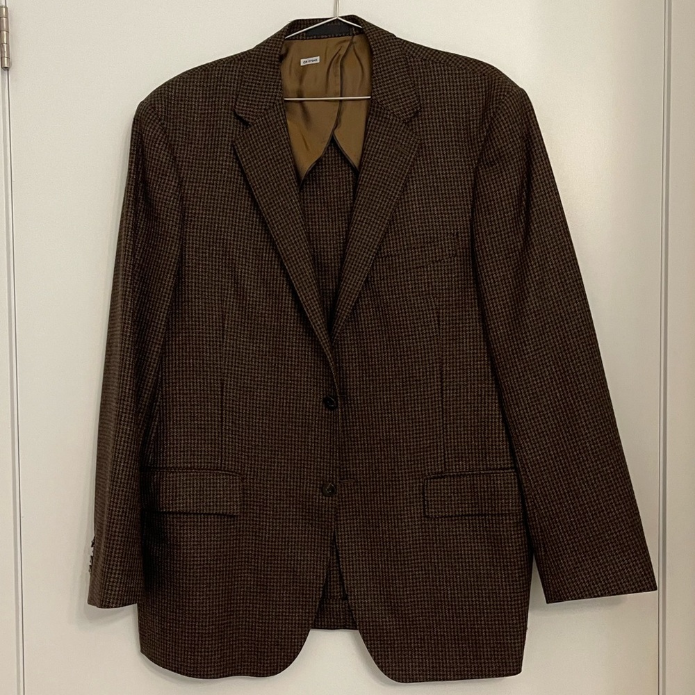 Men Wool Cashmere Blazer